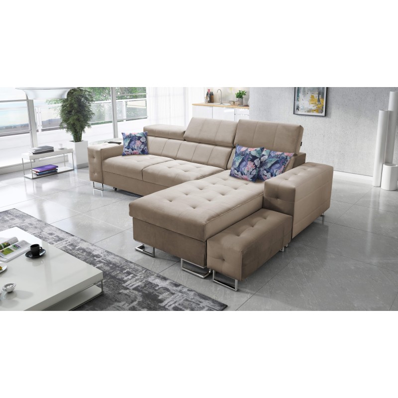 Fusion I Ecksofa mit Schlaffunktion, verstellbaren Kopfstützen und USB-Anschluss | Fusion Möbel Fusion I Ecksofa mit Schlaffunktion, verstellbaren Kopfstützen und USB-Anschluss | Fusion Möbel