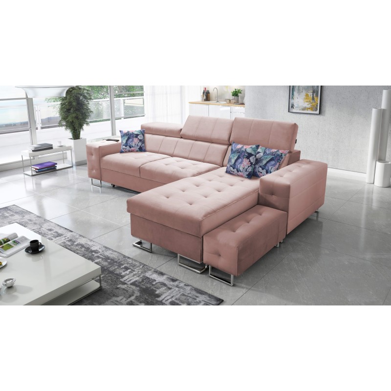Fusion I Ecksofa mit Schlaffunktion, verstellbaren Kopfstützen und USB-Anschluss | Fusion Möbel Fusion I Ecksofa mit Schlaffunktion, verstellbaren Kopfstützen und USB-Anschluss | Fusion Möbel