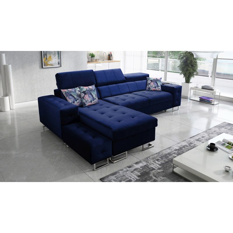 Fusion I Ecksofa mit Schlaffunktion, verstellbaren Kopfstützen und USB-Anschluss | Fusion Möbel Fusion I Ecksofa mit Schlaffunktion, verstellbaren Kopfstützen und USB-Anschluss | Fusion Möbel