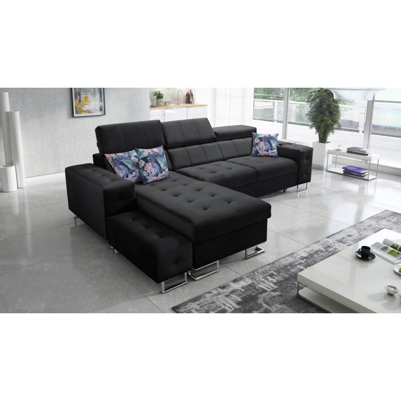 Fusion I Ecksofa mit Schlaffunktion, verstellbaren Kopfstützen und USB-Anschluss | Fusion Möbel Fusion I Ecksofa mit Schlaffunktion, verstellbaren Kopfstützen und USB-Anschluss | Fusion Möbel