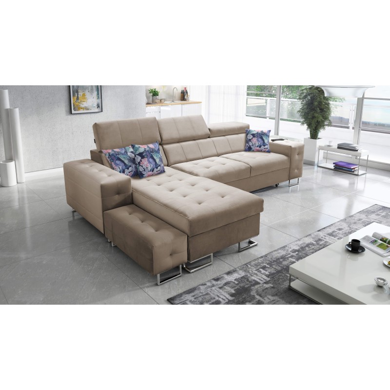 Fusion I Ecksofa mit Schlaffunktion, verstellbaren Kopfstützen und USB-Anschluss | Fusion Möbel Fusion I Ecksofa mit Schlaffunktion, verstellbaren Kopfstützen und USB-Anschluss | Fusion Möbel