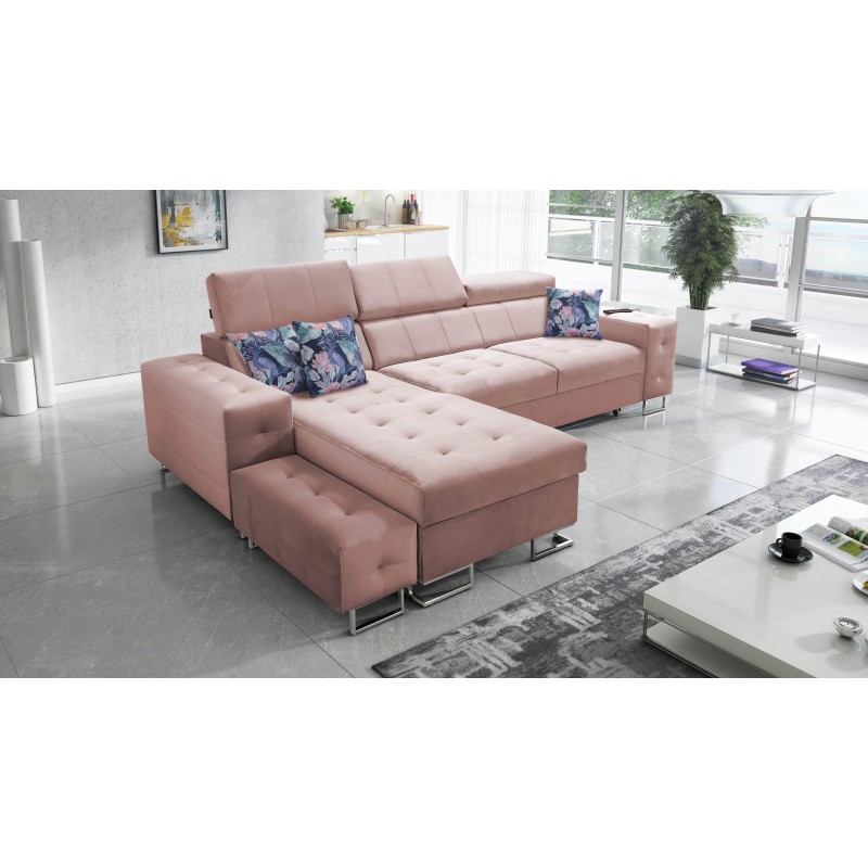 Fusion I Ecksofa mit Schlaffunktion, verstellbaren Kopfstützen und USB-Anschluss | Fusion Möbel Fusion I Ecksofa mit Schlaffunktion, verstellbaren Kopfstützen und USB-Anschluss | Fusion Möbel