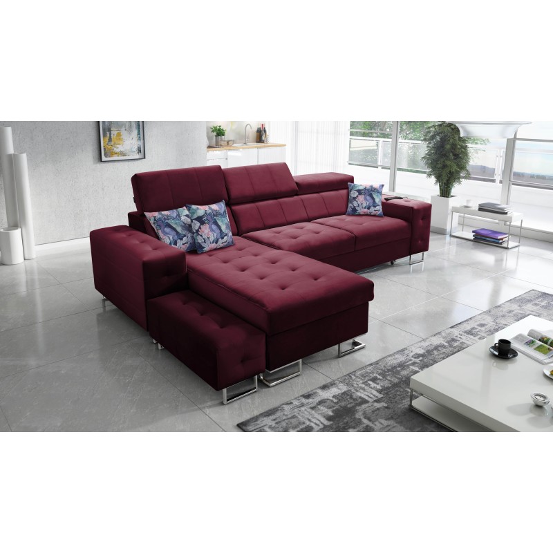 Fusion I Ecksofa mit Schlaffunktion, verstellbaren Kopfstützen und USB-Anschluss | Fusion Möbel Fusion I Ecksofa mit Schlaffunktion, verstellbaren Kopfstützen und USB-Anschluss | Fusion Möbel