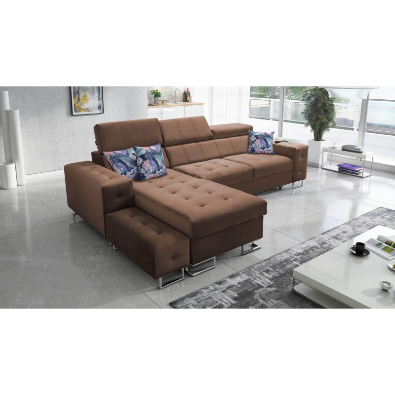 Fusion I Ecksofa mit Schlaffunktion, verstellbaren Kopfstützen und USB-Anschluss | Fusion Möbel Fusion I Ecksofa mit Schlaffunktion, verstellbaren Kopfstützen und USB-Anschluss | Fusion Möbel