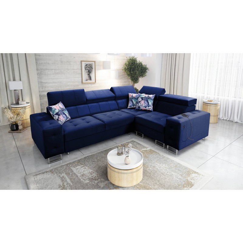 Ecksofa Fusion II mit Schlaffunktion in Veloursstoff | Hydrophob, Magic Velvet 2216 | Das ideale Möbelstück für Ihr Wohnzimmer Ecksofa Fusion II mit Schlaffunktion in Veloursstoff | Hydrophob, Magic Velvet 2216 | Das ideale Möbelstück für Ihr Wohnzimmer