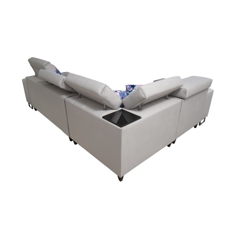 Ecksofa Fusion II mit Schlaffunktion in Samtstoff | Hydrophob, Magic Velvet 2219 | Das ideale Möbelstück für Ihr Wohnzimmer Ecksofa Fusion II mit Schlaffunktion in Samtstoff | Hydrophob, Magic Velvet 2219 | Das ideale Möbelstück für Ihr Wohnzimmer