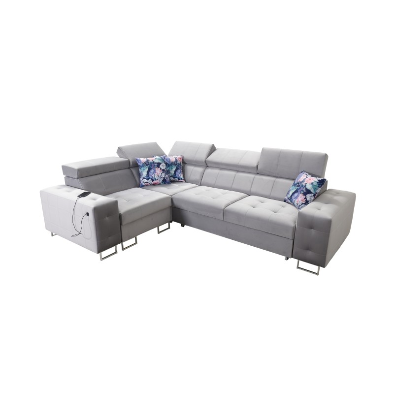 Narożnik Fusion II z funkcją spania w tkaninie Welur | Hydrofobowa, Magic Velvet 2282 | Idealny mebel do Twojego salonu Narożnik Fusion II z funkcją spania w tkaninie Welur | Hydrofobowa, Magic Velvet 2282 | Idealny mebel do Twojego salonu