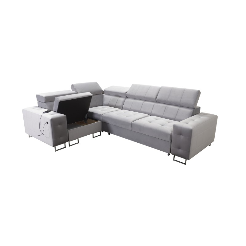 Narożnik Fusion II z funkcją spania w tkaninie Welur | Hydrofobowa, Magic Velvet 2264 | Idealny mebel do Twojego salonu Narożnik Fusion II z funkcją spania w tkaninie Welur | Hydrofobowa, Magic Velvet 2264 | Idealny mebel do Twojego salonu