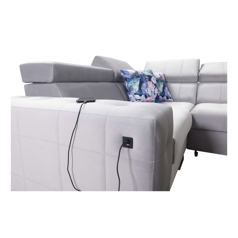 Narożnik Fusion II z funkcją spania w tkaninie Welur | Hydrofobowa, Magic Velvet 2264 | Idealny mebel do Twojego salonu Narożnik Fusion II z funkcją spania w tkaninie Welur | Hydrofobowa, Magic Velvet 2264 | Idealny mebel do Twojego salonu