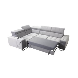 Fusion II corner sofa with a sleeping function in Velvet fabric | Hydrophobic, Magic Velvet 2229 | The perfect piece of furnitur Fusion II corner sofa with a sleeping function in Velvet fabric | Hydrophobic, Magic Velvet 2229 | The perfect piece of furnitur
