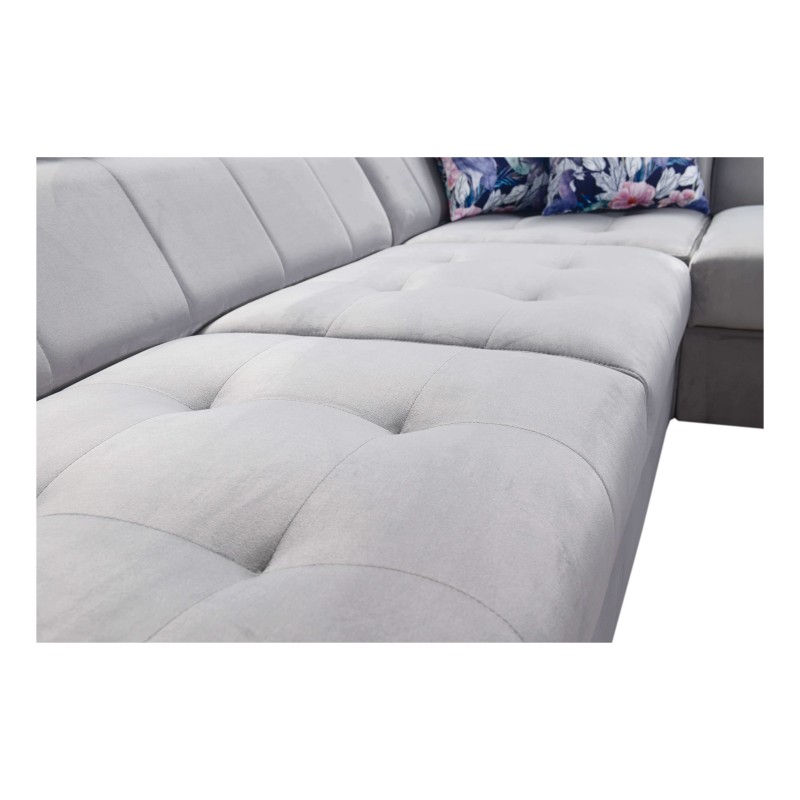 Ecksofa Fusion III mit gestepptem Sitz, Schlafunktion | [NAZWA SKLEPU]