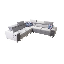 Ecksofa Fusion III mit gestepptem Sitz, Schlafunktion | [NAZWA SKLEPU]