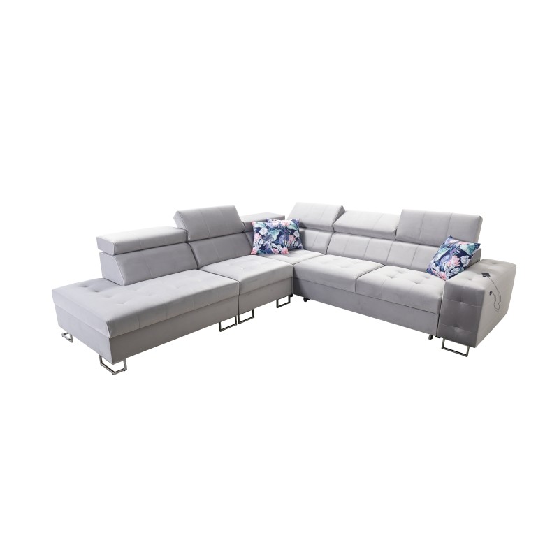 **Meta Title:** Fusion IX Corner Sofa - Quilted Seat, Sleeping Function - Velvet Material | Hydrophobic, Magic Velvet 2216 **Meta Title:** Fusion IX Corner Sofa - Quilted Seat, Sleeping Function - Velvet Material | Hydrophobic, Magic Velvet 2216