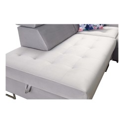 **Meta Title:** Fusion IX Corner Sofa - Quilted Seat, Sleeping Function - Velvet Material | Hydrophobic, Magic Velvet 2216 **Meta Title:** Fusion IX Corner Sofa - Quilted Seat, Sleeping Function - Velvet Material | Hydrophobic, Magic Velvet 2216