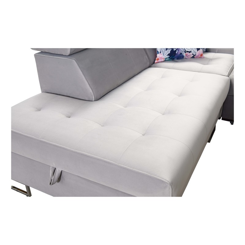 **Meta Title:** Fusion IX Corner Sofa - Quilted Seat, Sleeping Function - Velvet Material | Hydrophobic, Magic Velvet 2216 **Meta Title:** Fusion IX Corner Sofa - Quilted Seat, Sleeping Function - Velvet Material | Hydrophobic, Magic Velvet 2216