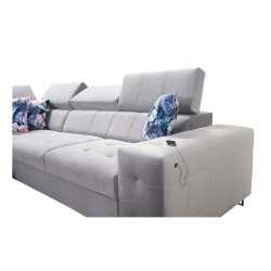 **Meta Title:** Fusion IX Corner Sofa - Quilted Seat, Sleeping Function - Velvet Material | Hydrophobic, Magic Velvet 2216 **Meta Title:** Fusion IX Corner Sofa - Quilted Seat, Sleeping Function - Velvet Material | Hydrophobic, Magic Velvet 2216