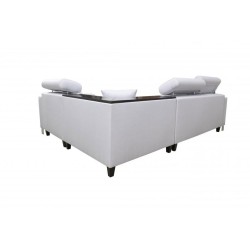 Ecksofa Magneto II mit Schlaffunktion und Bettkasten - Webstoff, Sawana 14
