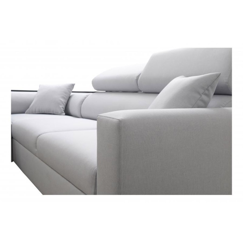 Magneto II corner sofa with sleeping function and bedding storage - Plecionka, Sawana 14 Magneto II corner sofa with sleeping function and bedding storage - Plecionka, Sawana 14