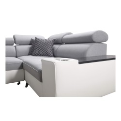 Luna II Corner Sofa with Sleeping Function - Elegance and Functionality in One