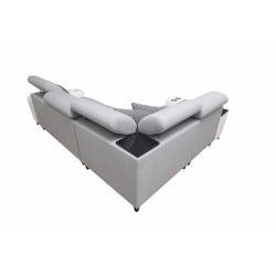 Кутовий диван Luna II з функцією сну - елегантність і функціональність в одному