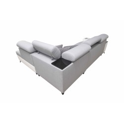 Esquinero Luna VII con función de cama: modernidad y confort en uno.