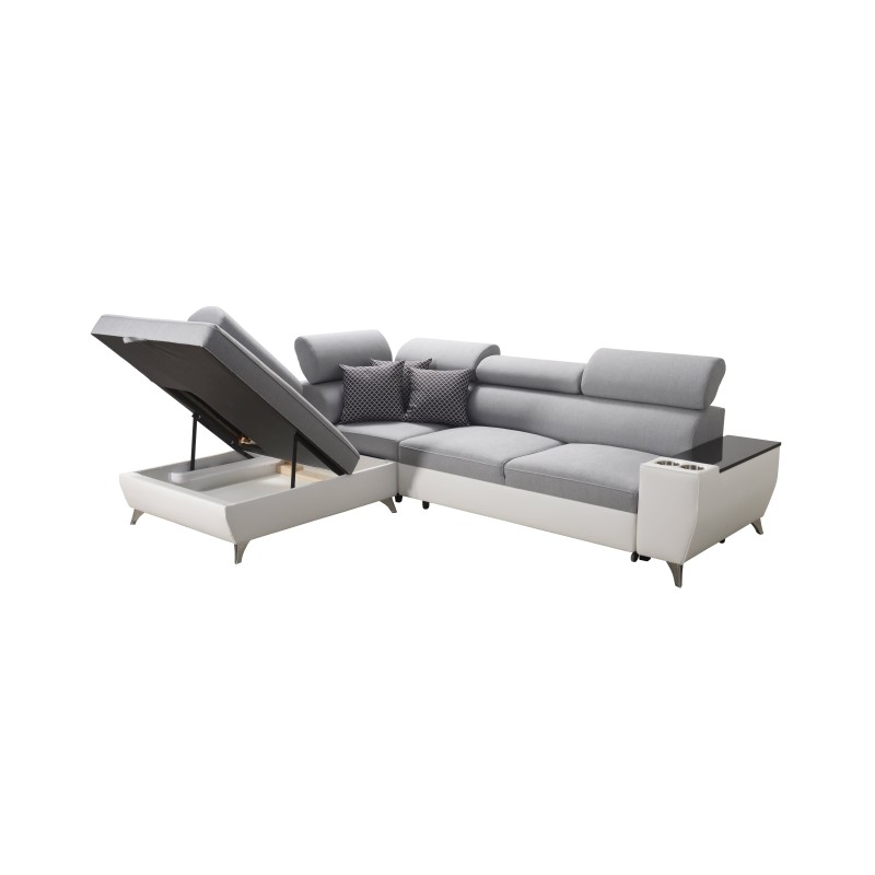 Luna VII Corner Sofa with Sleeping Function - Modernity and Comfort in One Luna VII Corner Sofa with Sleeping Function - Modernity and Comfort in One