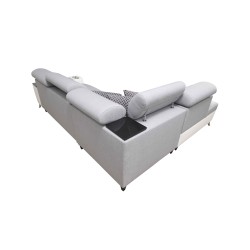 Ecksofa Luna VII mit Schlaffunktion - Modernität und Komfort in einem