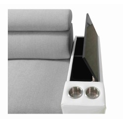 Narożnik Luna VII z funkcją spania - nowoczesność i komfort w jednym