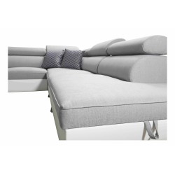 Luna IX corner sofa with sleeping function and bar - Your place for comfort and relaxation