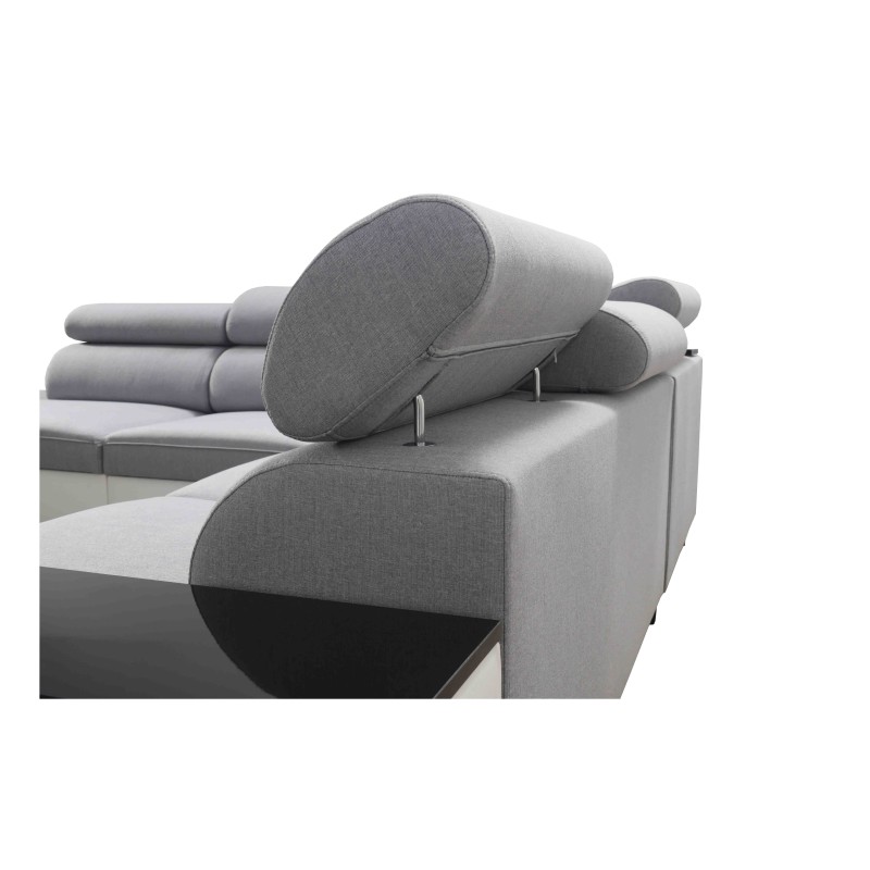 Luna IX corner sofa with sleeping function and bar - Your place for comfort and relaxation Luna IX corner sofa with sleeping function and bar - Your place for comfort and relaxation