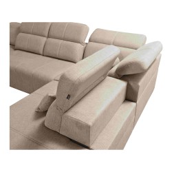 U-shaped corner sofa Milano V with sleeping function – the perfect combination of elegance and functionality
