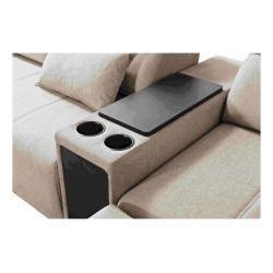 U-shaped corner sofa Milano V with sleeping function – the perfect combination of elegance and functionality