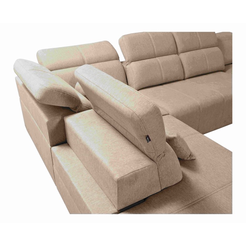 Sofá esquinero en forma de U milano V con función de cama: la combinación ideal de elegancia y funcionalidad. Sofá esquinero en forma de U milano V con función de cama: la combinación ideal de elegancia y funcionalidad.