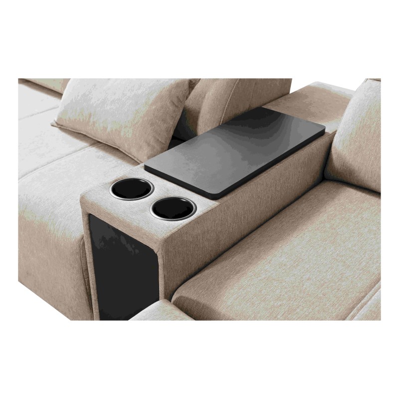 Sofá esquinero en forma de U milano V con función de cama: la combinación ideal de elegancia y funcionalidad. Sofá esquinero en forma de U milano V con función de cama: la combinación ideal de elegancia y funcionalidad.