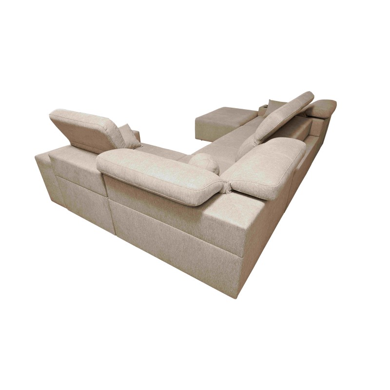 U-shaped corner sofa Milano IV with a sleeping function, Plecionka, Verita 75 | Comfortable and functional U-shaped corner sofa Milano IV with a sleeping function, Plecionka, Verita 75 | Comfortable and functional