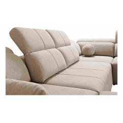 U-förmiges Ecksofa Milano IV mit Schlaffunktion Plecionka, Verita 88 | Bequem und funktional