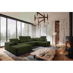 U-shaped corner sofa Milano VI with a sleeping function - perfect for relaxation and sleeping
