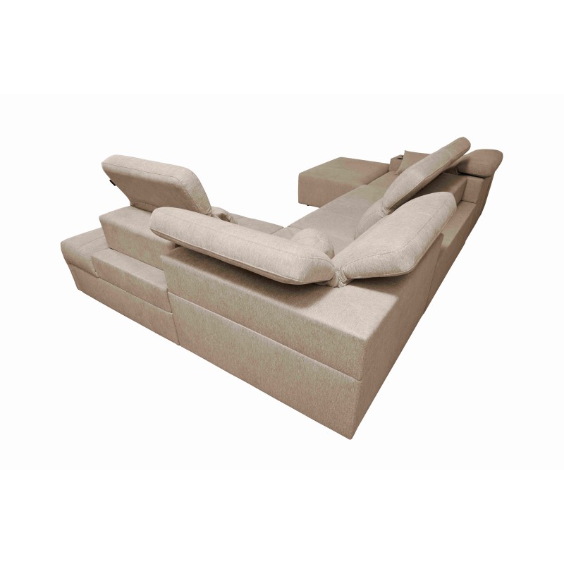 Ecksofa in U-Form Milano VI mit Schlaffunktion - ideal zum Entspannen und Schlafen Ecksofa in U-Form Milano VI mit Schlaffunktion - ideal zum Entspannen und Schlafen