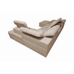 U-shaped corner sofa Milano VI with a sleeping function - perfect for relaxation and sleeping