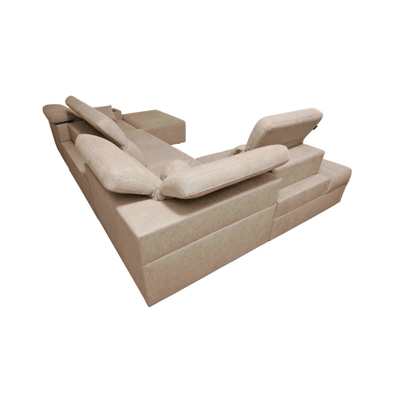 Ecksofa in U-Form Milano VI mit Schlaffunktion - ideal zum Entspannen und Schlafen Ecksofa in U-Form Milano VI mit Schlaffunktion - ideal zum Entspannen und Schlafen