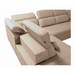 Ecksofa in U-Form Milano VI mit Schlaffunktion - ideal zum Entspannen und Schlafen Ecksofa in U-Form Milano VI mit Schlaffunktion - ideal zum Entspannen und Schlafen