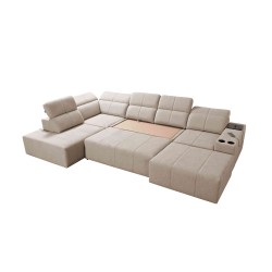 Ecksofa in U-Form Milano VI mit Schlaffunktion - ideal zum Entspannen und Schlafen Ecksofa in U-Form Milano VI mit Schlaffunktion - ideal zum Entspannen und Schlafen