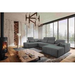 U-shaped corner sofa Milano VI with a sleeping function - perfect for relaxation and sleeping