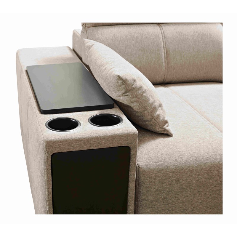 Sofá Esquinero U Milano VIII Mix con función de cama y relax | Tejido, Verita 80 Sofá Esquinero U Milano VIII Mix con función de cama y relax | Tejido, Verita 80