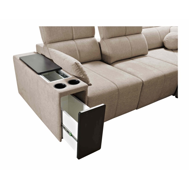 U-förmiges Sofa Milano VIII mit Schlaffunktion - Komfort und Stil in einem | [Twoja Nazwa Firmy]