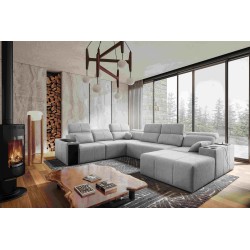 U-förmiges Sofa Milano VIII mit Schlaffunktion - Komfort und Stil in einem | [Twoja Nazwa Firmy]
