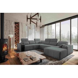 U-förmiges Sofa Milano VIII mit Schlaffunktion - Komfort und Stil in einem | [Twoja Nazwa Firmy]
