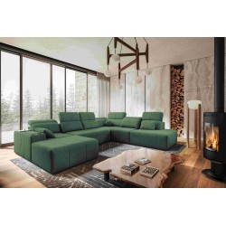 The U-shaped Milano X sectional sofa with a sleeping function – the perfect piece of furniture for those who value comfort and s