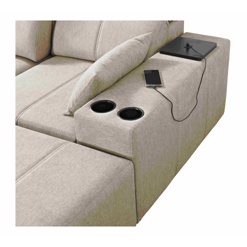 U-förmiges Ecksofa Milano X mit Schlaffunktion – das ideale Möbelstück für diejenigen, die Komfort und Stil schätzen. U-förmiges Ecksofa Milano X mit Schlaffunktion – das ideale Möbelstück für diejenigen, die Komfort und Stil schätzen.