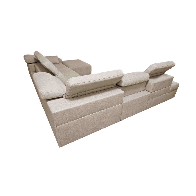 U-förmiges Ecksofa Milano X mit Schlaffunktion – das ideale Möbelstück für diejenigen, die Komfort und Stil schätzen. U-förmiges Ecksofa Milano X mit Schlaffunktion – das ideale Möbelstück für diejenigen, die Komfort und Stil schätzen.